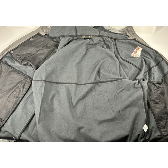 UVA-Wise Cavaliers Under Armour 2XL Grey Hooded Insulated Full Zip Jacket - Picture 7 of 12